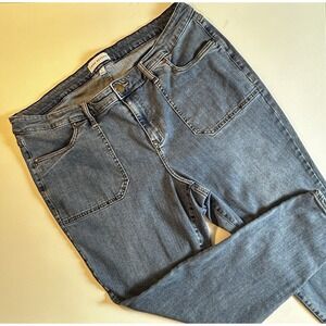 Lane Bryant  Women's Mid Rise Skinny Flex Magic Waistband Size 20
